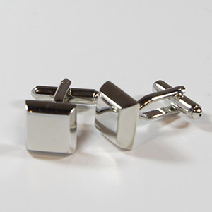 Gemelli Cufflinks Quadrato Piccolo  100% Ottone